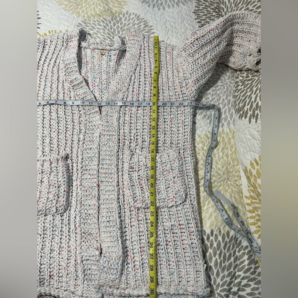POL Cozy Knit Open-Front Sweater Small - Picture 6 of 12